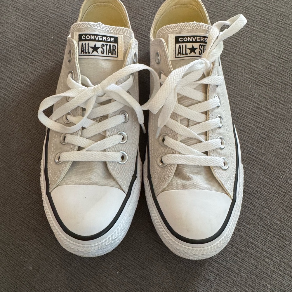 Converse All Star Low Top Sneakers - Light Beige